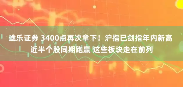 途乐证券 3400点再次拿下！沪指已剑指年内新高 近半个股同期跑赢 这些板块走在前列